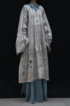 Mutedance 24 Autumn and Winter Loose Flower Dye Button Padded Jacket MD-MD24FW110-sand MD24FW110 MD24FW109